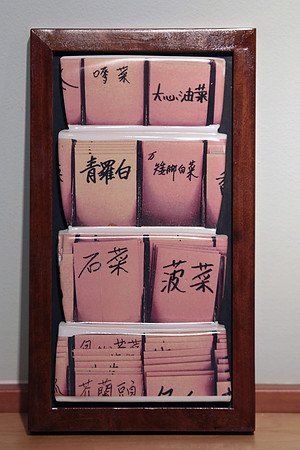 'Chinese Seed Packs' in porcelain