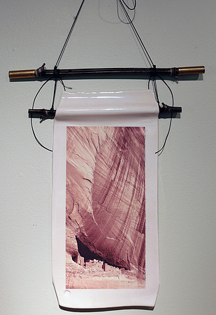 'White House, Canyon de Chelly' in Porcelain