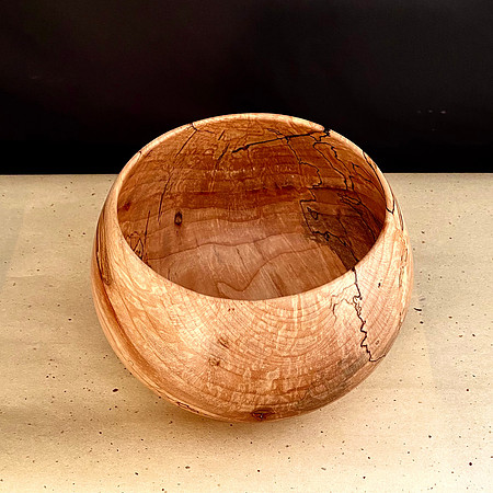 142-2 spalted maple 7"x4"