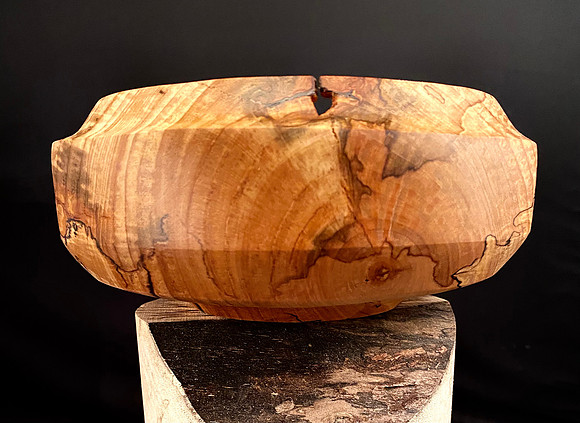 147 spalted maple 7"x3"