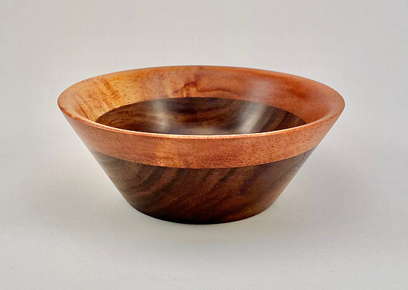 168 walnut and mahogany 4"x2"