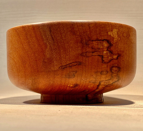 7 spalted cherry 4"x2" SOLD