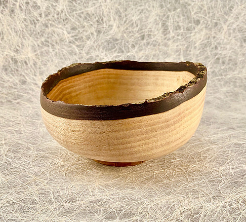 22 walnut w/live edge 5"x4" SOLD