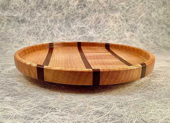 53 figured maple and walnut 9"x2" @Rob Schouten Gallery