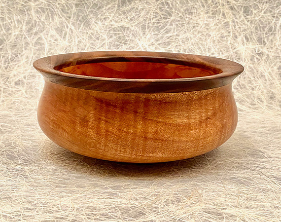 58 cherry w/walnut rim 6"x3" SOLD