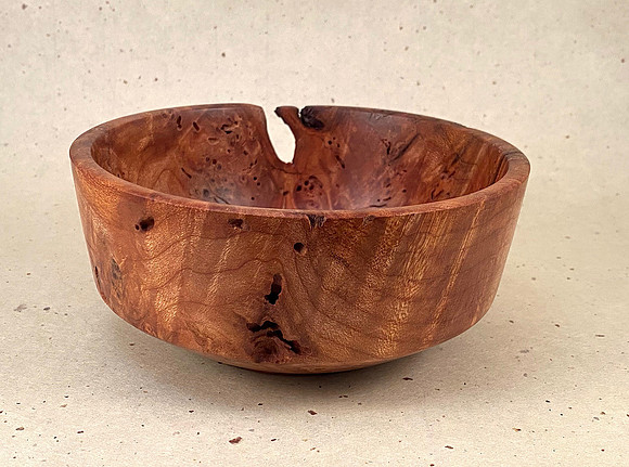 63 maple burl side view SOLD