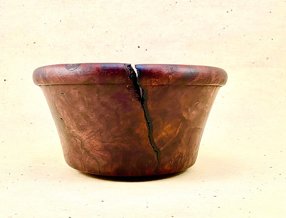 80 walnut burl 9"x4"