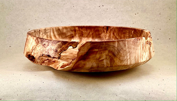 90 poplar burl 1            10"x3" SOLD