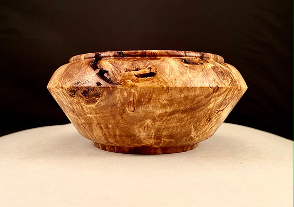 94 poplar burl 3  6"x3" SOLD
