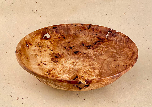 99 poplar burl 10"x2" Sold